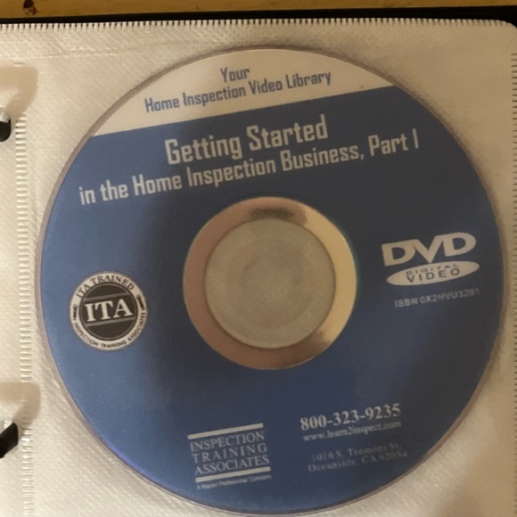 Home Inspection Video Library. Inspection Training Associates. 12 DVDS. - Picture 3 of 16